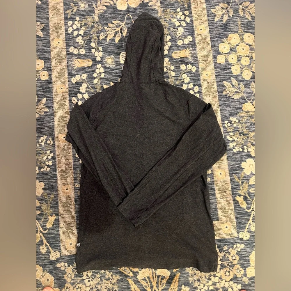 Lululemon Gray Athletic Zip-Up Hoodie - Picture 2 of 4